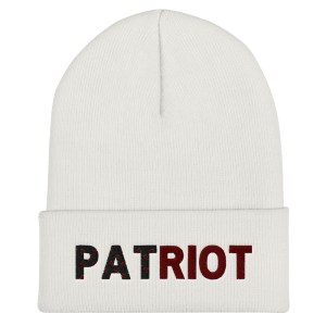 PATRIOT Embroidered Cuffed Beanie
