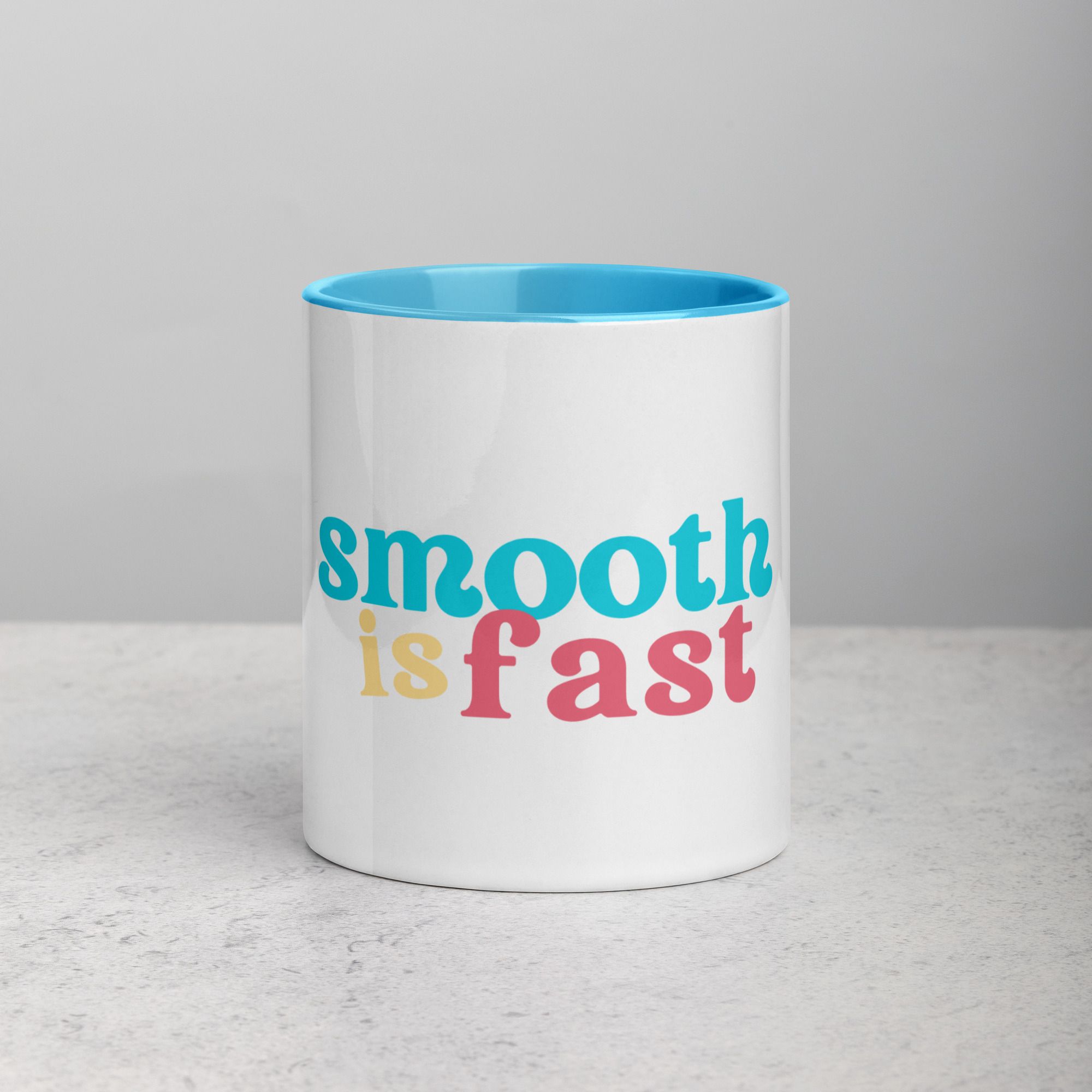 Smooth is Fast Colored 11oz Mug