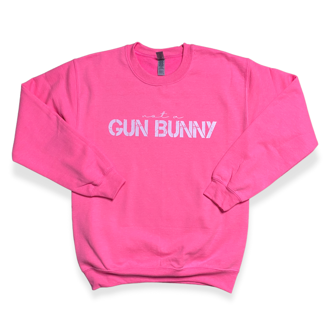 Not a Gun Bunny Fleece Sweatshirt