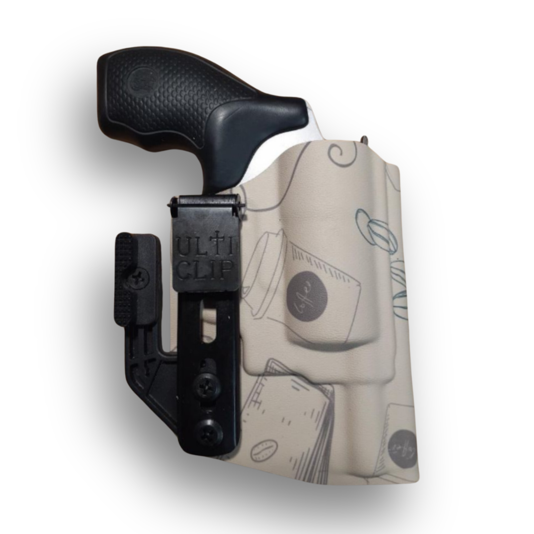 Revolver IWB Holster with Mod Wing (HLR Discreet Gear Clip or UltiClip)